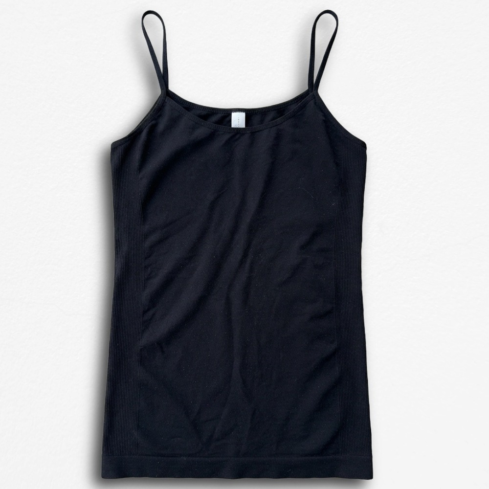 Unbranded Women Black Shapewear Camisole Seamless Slimming Tank Top Medium